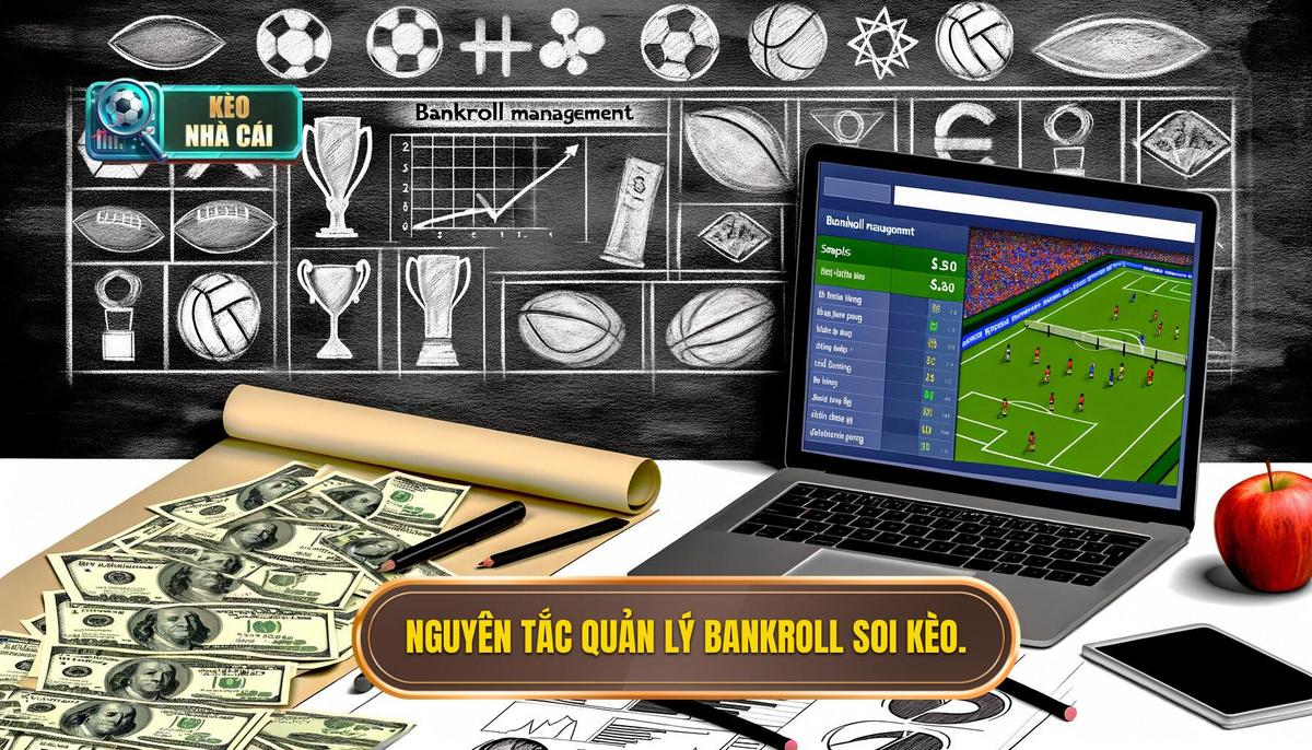 Nguyên tắc cơ bản trong cách quản lý bankroll khi soi kèo nhà cái