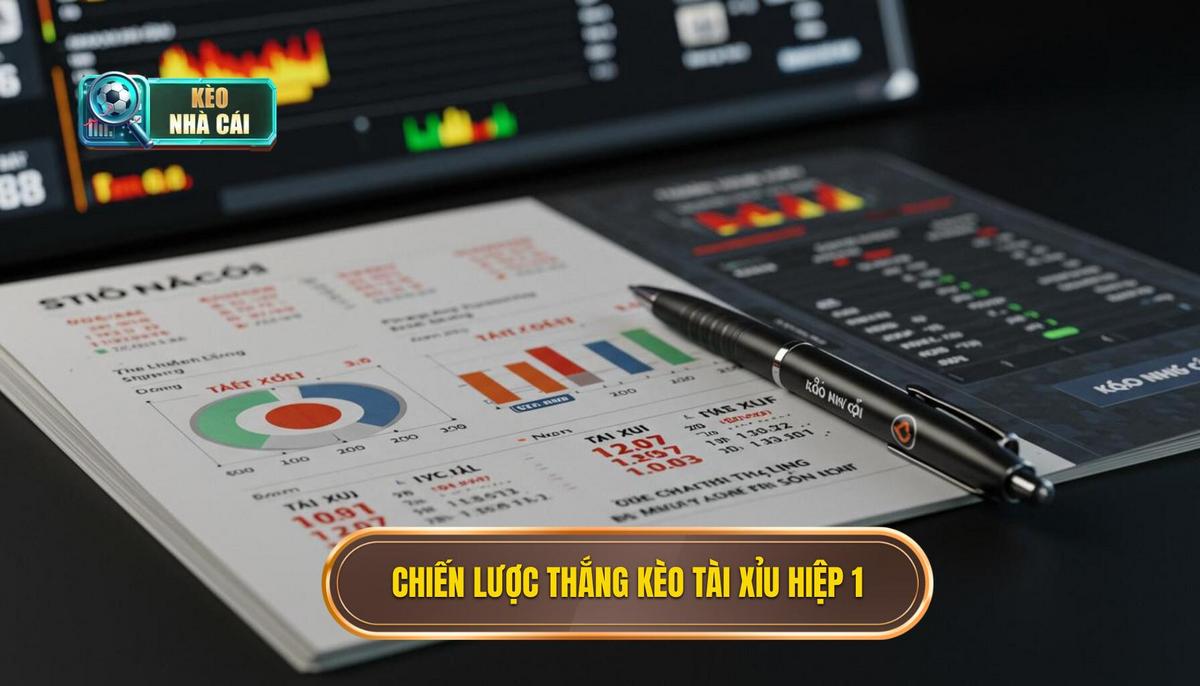 Bí Quyết Chinh Phục Kèo Tài Xỉu Hiệp 1: Chiến Lược Thắng Lớn 3 Chiến Lược Chuyên Sâu Để Thắng Kèo Tài Xỉu Hiệp 1