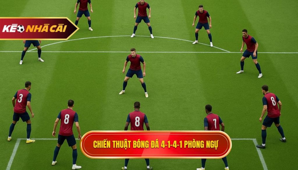 Chiến thuật Bóng Đá 4-1-4-1 Phòng Ngự: Bí Quyết Vô Hiệu Hóa Đối Thủ 1 Chiến thuật bóng đá 4-1-4-1 phòng ngự