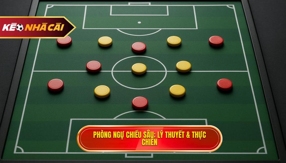 Chiến thuật Bóng Đá 4-1-4-1 Phòng Ngự: Bí Quyết Vô Hiệu Hóa Đối Thủ 3 Triển Khai Phòng Ngự Chiều Sâu_ Từ Lý Thuyết Đến Thực Chiến