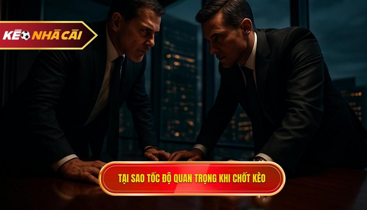 Tại Sao Tốc Độ Lại Quan Trọng Tuyệt Đối Khi Chốt Kèo