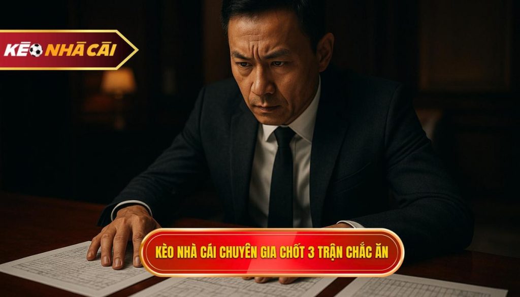 kèo nhà cái chuyên gia chốt 3 trận chắc ăn