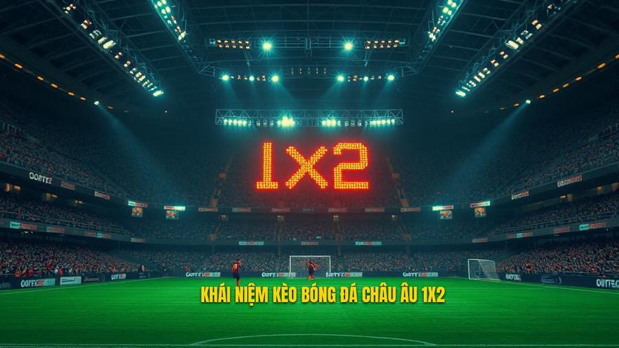 Kèo bóng đá Châu Âu là gì? Bản chất của kèo 1x2