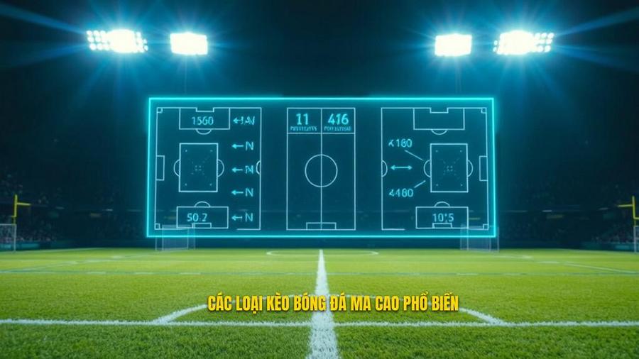 Các loại kèo bóng đá Ma Cao phổ biến hiện nay