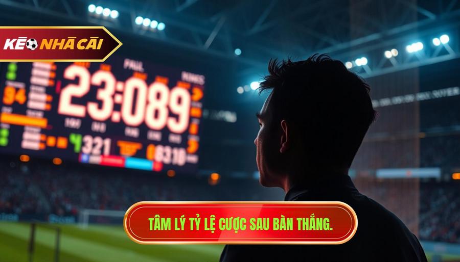 Tại sao tỷ lệ cược thay đổi ngay sau bàn thắng? Bí quyết soi kèo 4 Tâm lý học đằng sau việc tỷ lệ cược thay đổi ngay sau bàn thắng